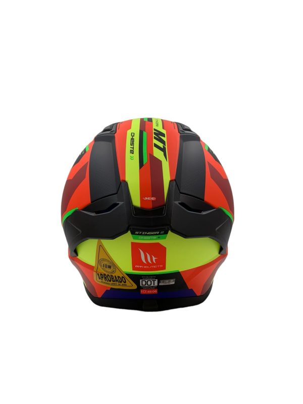 Casco Integral Mt Stinger Varios Modelos Cheste E Amarillo Mate