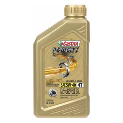 Aceite Castrol Power 1 4t 5w 40 100%  Sintetico