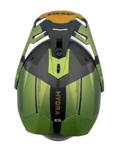Casco Axxis Wolf Ds Hydra B6 Verde Mate Touring Con Lentes - Imagen 6