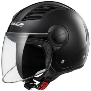 Ls2 Casco Urbano Of562 Airflow 950grs Blanco O Negro - Imagen 3
