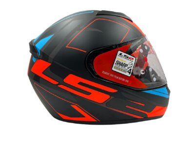 Casco Integral Ls2 Ff352 Cypress Matt Black Orange