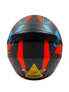 Casco Integral Ls2 Ff352 Cypress Matt Black Orange - Imagen 4