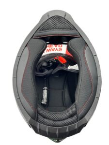 Casco Ls2 Integral Ff802 Flash Star River Gloss Grey Orange Black - Imagen 6