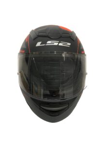 Casco Integral Ls2 Ff352 Brush Negro Mate Naranja - Imagen 2