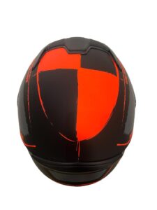 Casco Integral Ls2 Ff352 Brush Negro Mate Naranja - Imagen 5