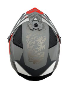 Casco Ls2 Of606 Drifter Red Mascara Desmontable Doble Visor - Imagen 4