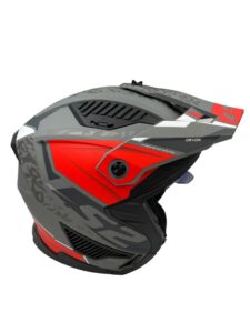 Casco Ls2 Of606 Drifter Red Mascara Desmontable Doble Visor - Imagen 7