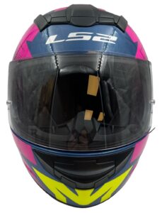 Casco Integral Ls2 Ff352 Thunder Azul Rojo Brillo - Imagen 2