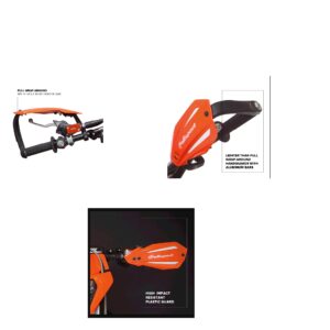 Protector De Manos Motos Negro Bullit Fwa Polisport - Imagen 2