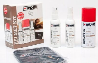 Helmet Kit Ipone (set De Limpieza Para Cascos Brillantes O Mate)