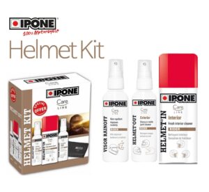 Helmet Kit Ipone (set De Limpieza Para Cascos Brillantes O Mate) - Imagen 2