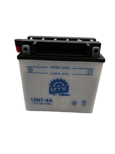 Bateria Acido Myk 12n74a Yumbo Milestone Sr2 Rks