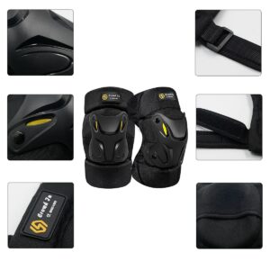 Rodilleras Cortas Deportivas Moto Bici Roller Skate Monopatin - Imagen 3