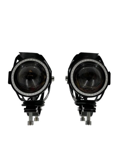 Kit Camineros Led 5w Ojo De Angel Con 1 Interruptor Moto