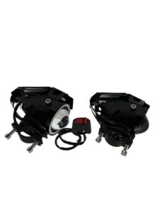 Kit Camineros Led 5w Ojo De Angel Con 1 Interruptor Moto - Imagen 3