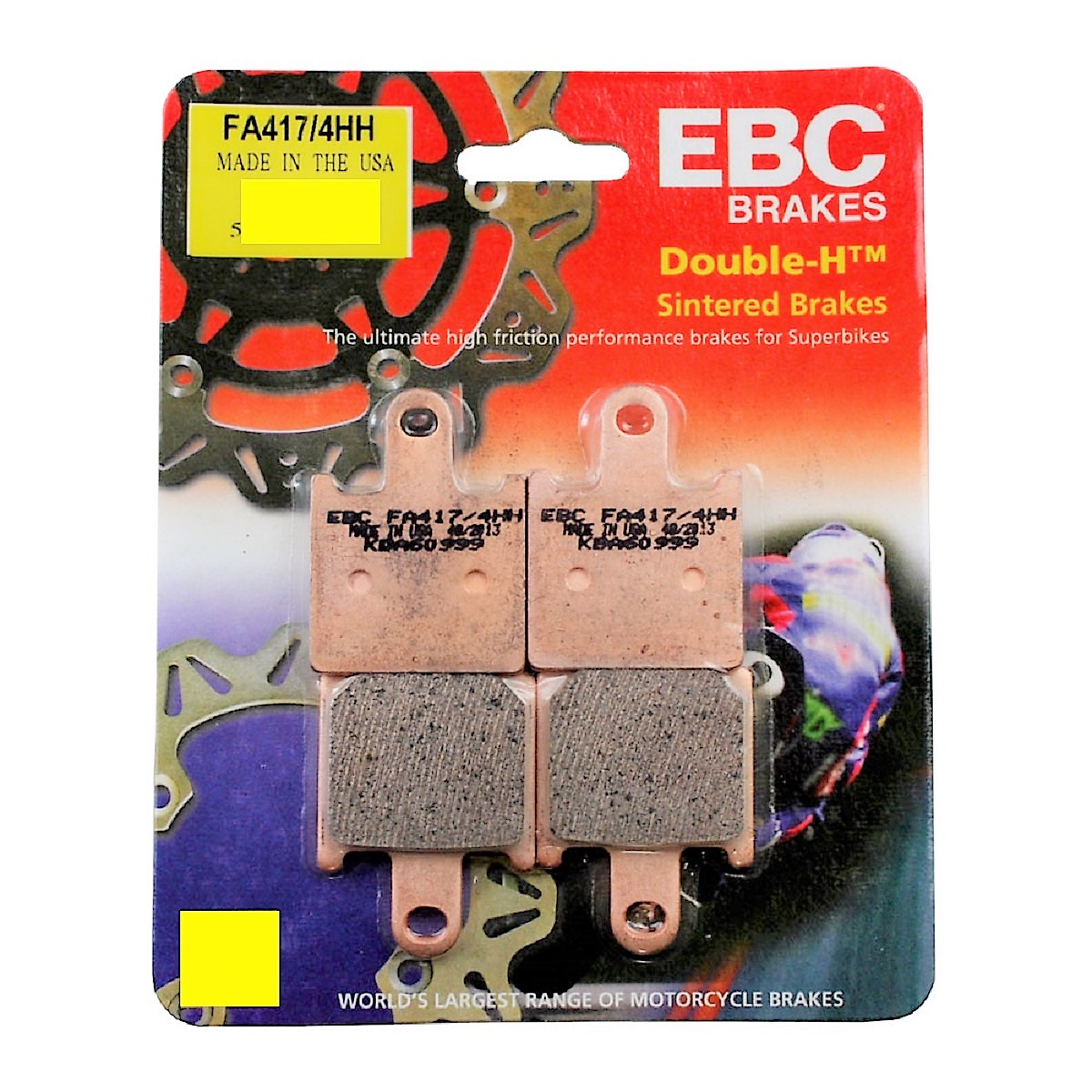 Pastillas De Freno Para Kawasaki ZX6R, ZX9R, ZZR600 - Juego