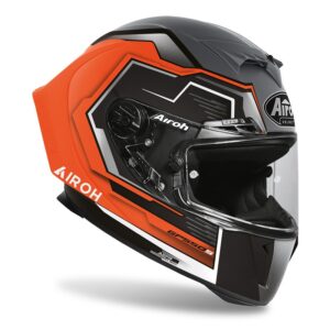 Casco Airoh Integral Gp550 Rush Naranja Hpc 1310grs - Imagen 2