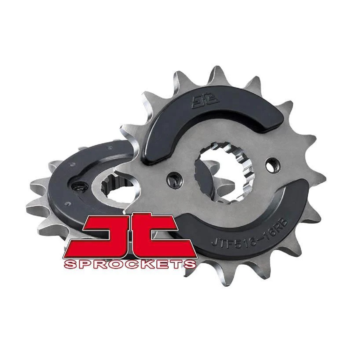 Pignone Silenziato JT 16 Denti Passo 530 - Diametro Interno 26/30 - Gommato E Preciso