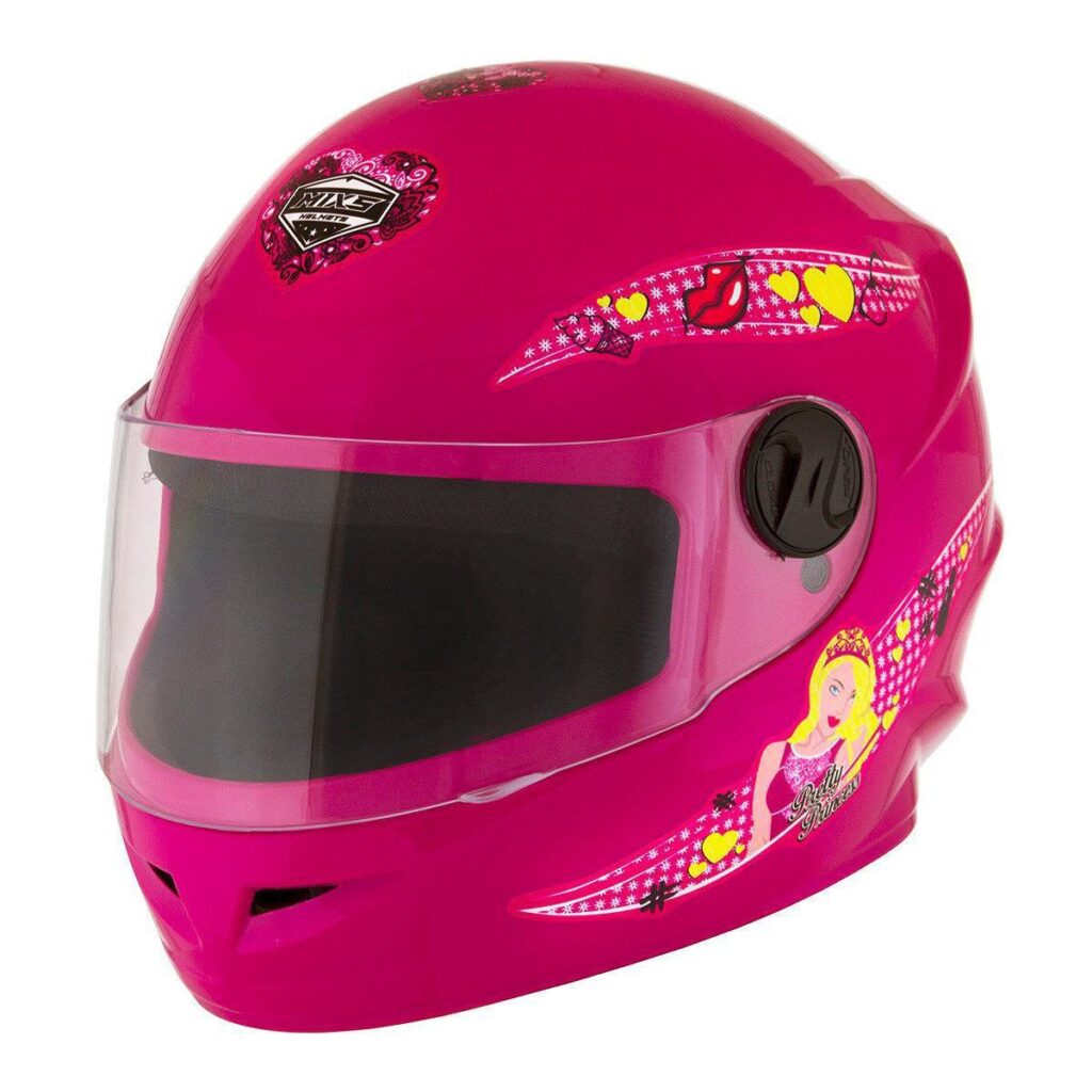 Casco Bambino Integrale Moto Origine DINAMO KIDS BOLT Giallo Fluo Nero 143176 Zoom