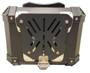 Baul Maleta Trasera Top Case 30 Litros Con Respaldo Soporte - Imagen 4
