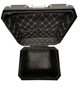 Baul Maleta Trasera Top Case 30 Litros Con Respaldo Soporte - Imagen 5
