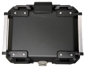 Baul Maleta Trasera Top Case 30 Litros Con Respaldo Soporte - Imagen 6
