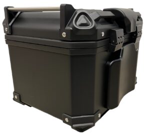 Baul Maleta Trasera Top Case 30 Litros Con Respaldo Soporte - Imagen 7