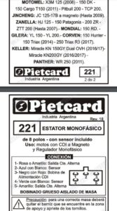 PIET 221 2 motoshop uruguay