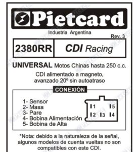 PIET 2380RR 2 motoshop uruguay