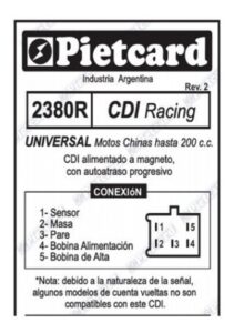 PIET 2380R 2 motoshop uruguay