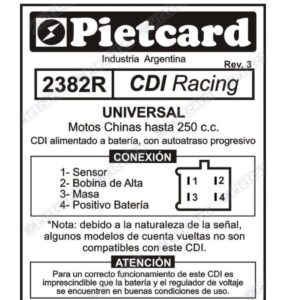 PIET 2382R 2 motoshop uruguay