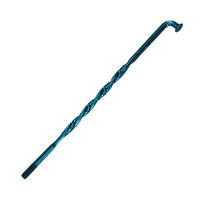 Rayos Azul  Torneados 180x4 (set De 36 Rayos)
