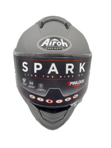 Casco Integral Airoh Sp29 Spark Anthracite Gris Mate - Imagen 2