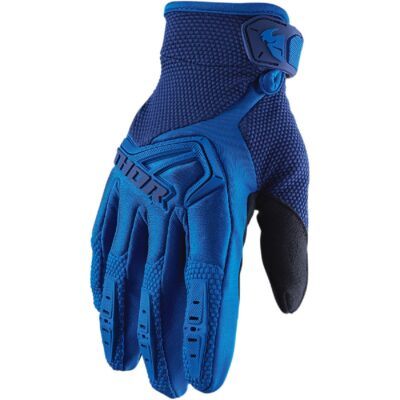 Guantes Moto Deportivos Mx Thor Azul