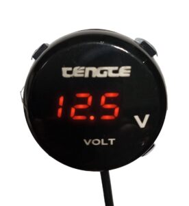 Voltimetro Digital Redondo Para Motos - Imagen 3