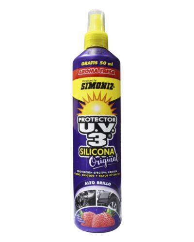 Silicona Simoniz Motos Uv3 Emulsion 300ml Autobrillo Con Filtro Solar