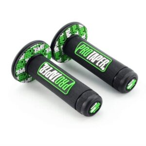 Puños Pro Taper Negro Con Letras En Colores Set X 2 - Imagen 4