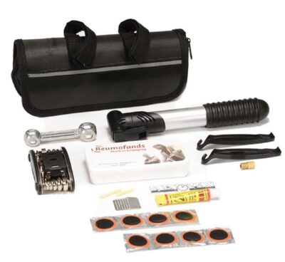 Set De Herramientas Para Bicicleta Con Inflador Y Estuche