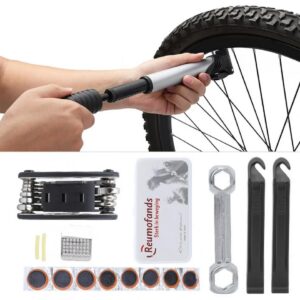 Set De Herramientas Para Bicicleta Con Inflador Y Estuche - Imagen 4