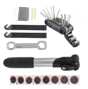 Set De Herramientas Para Bicicleta Con Inflador Y Estuche - Imagen 5
