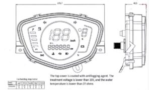 Tablero Digital Para Yamaha Crypton T110 - Imagen 3