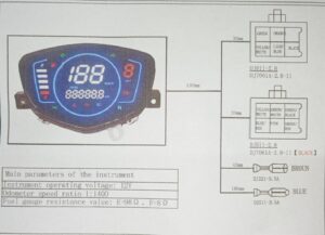 Tablero Digital Para Yamaha Crypton T110 - Imagen 4