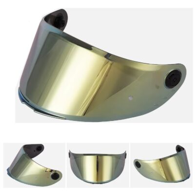 Visor V28 V28-B Iridium Gold Tornasolado Oro Casco Mt Thunder 4