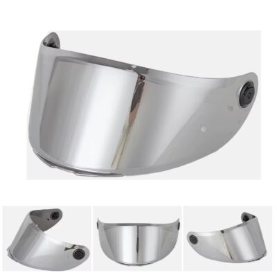 Visor V28 V28-B Plateado Silver Cascos Mt Thunder 4 sv