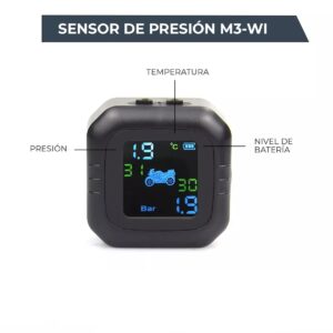 Sensor Presion Cubiertas Moto Temperatura Tpms Neumatico - Imagen 4