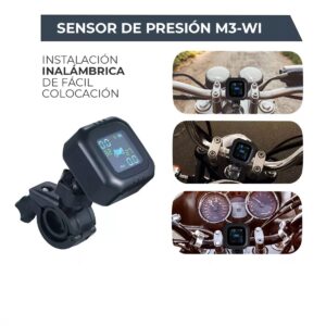 Sensor Presion Cubiertas Moto Temperatura Tpms Neumatico - Imagen 6