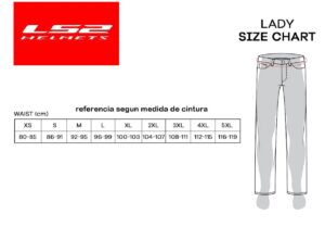 Pantalon Moto Jean Dama Ls2 Dakota Lady Blue Con Protecciones - Imagen 4
