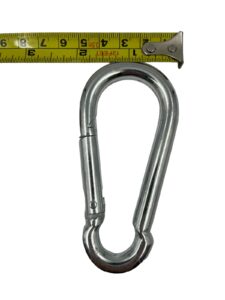 Pack 10 Mosqueton Gancho Bombero Camping Etc 10 X 100mm - Imagen 3