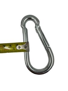 Pack 10 Mosqueton Gancho Bombero Camping Etc 10 X 100mm - Imagen 5