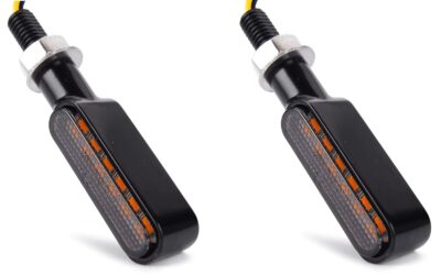Mini Señalero Metal Led Secuencial Calidad Premium Set X 2